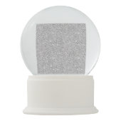 かわいらしく名前入りな誕生日の雪の地球のギフト第18 スノーグローブ (裏面)