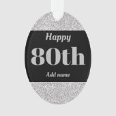 かわいらしく名前入りな誕生日プレゼントのオーナメント第80 オーナメント (正面)