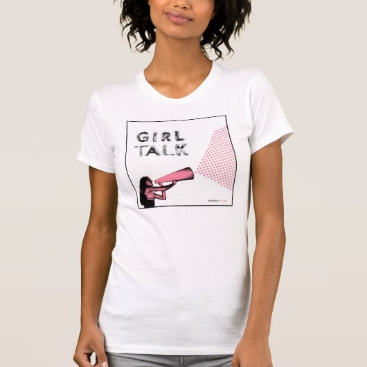 かわいらしく堅い女の子の話 Tシャツ (正面)