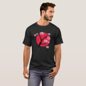 かわいらしく日本のな桜 Tシャツ (正面フル)