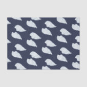 かわいらしく白い天使翼及び海軍 薄葉紙 (正面)