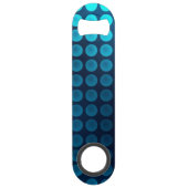 かわいらしく青いネオン速度の栓抜き スピード栓抜き (裏面)