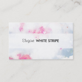 かわいらしく、エレガントな名刺[色彩の鮮やかな空] 名刺