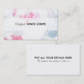 かわいらしく、エレガントな名刺[色彩の鮮やかな空] 名刺 (正面/裏面)