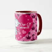 かわいらしさのカップ マグカップ (正面右)