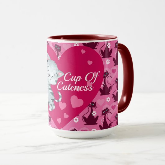 かわいらしさのカップ マグカップ (正面右)