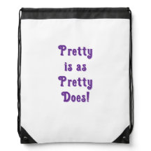 「かわいらしそうよかわいらしう」Drawstring Backpack