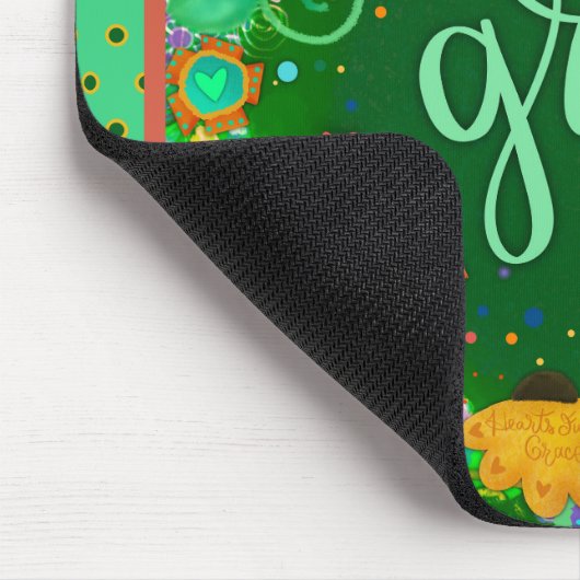 かわいらしのインスパイアフローラ猶予 マウスパッド (コーナー)