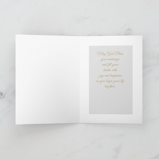 かわいらしの結婚祈りの言葉カスタムカード シーズンカード (内部)