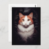 かわいらしの間の離れ生姜猫 ポストカード (正面/裏面)