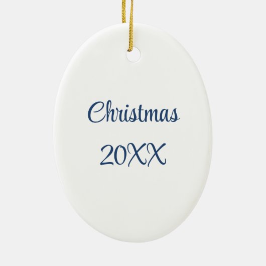 かわいらしアンティーク山積みの帳簿とヴィンテージバラ セラミックオーナメント (裏面)