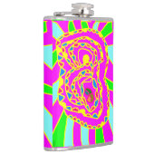 かわいらしアートパットルモザイク フラスク (右)