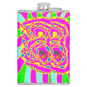 かわいらしアートパットルモザイク フラスク (裏面)