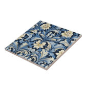 かわいらしアールヌーボーフローラ タイル (側面)