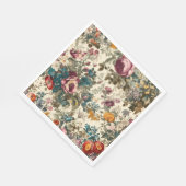 かわいらしインスパイアフローラ スタンダードランチョンナプキン (角)