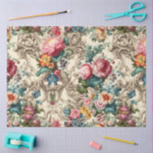 かわいらしインスパイアヴィンテージティッシュペーパー 薄葉紙 (クラフト)