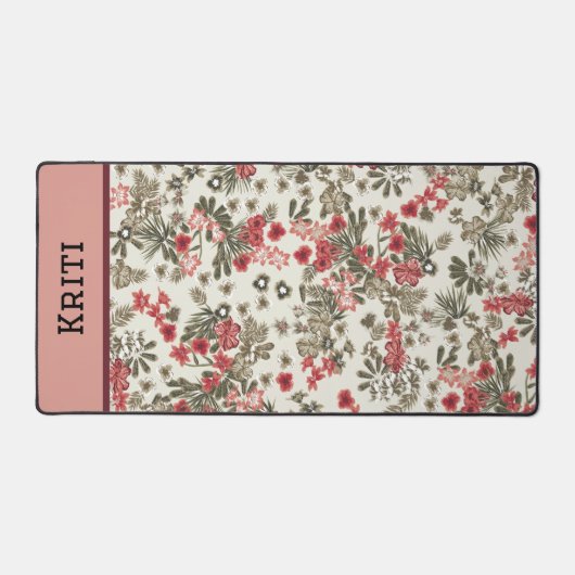 かわいらしエレガントフローラ デスクマット (正面)