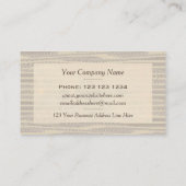 かわいらしエレガント素朴フローラ 名刺 (裏面)