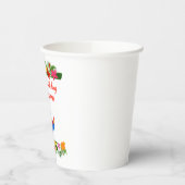 かわいらしオウム熱帯誕生日 紙コップ (左)