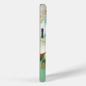 かわいらしカスタムクリーム&金ゴールドフローラ水彩 Case-Mate iPhoneケース (裏面 / 右)