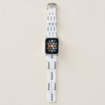 かわいらしカスタムレタリング | Apple Watch Band