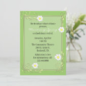 かわいらしカスタム招待状 招待状 (スタンド正面)