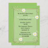 かわいらしカスタム招待状 招待状 (正面/裏面)