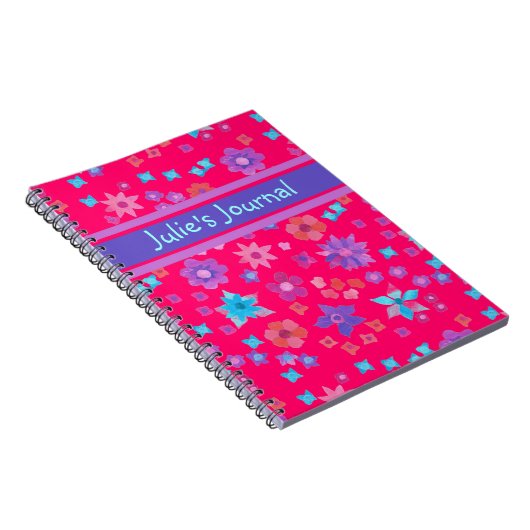 かわいらしカスタム花 – パワー手帳 ノートブック (右側)