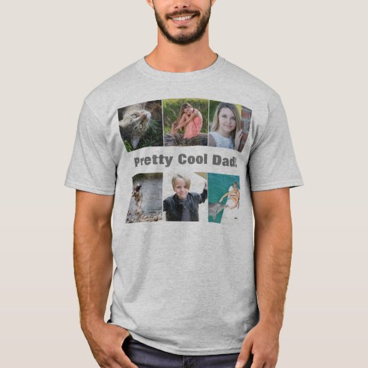 かわいらしカッコいいパパ!写真Tシャツ – HAMbWG Tシャツ (正面)