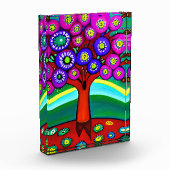 かわいらしカラフルお洒落フォーク フォトブロック (左)