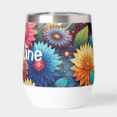 かわいらしカラフルお洒落花 (背面)