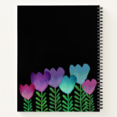 かわいらしカラフルカスタムフローラ ノートブック (裏面)