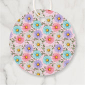 かわいらしカラフルデイジー フェイバータグ (裏面)