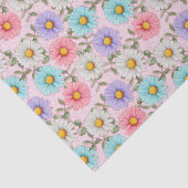 かわいらしカラフルデイジー 薄葉紙 (詳細)