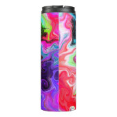 かわいらしカラフル抽象芸術 タンブラー (裏面)