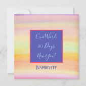 かわいらしカラフル止めやる気を起こさせるず電話 サンキューカード (裏面)