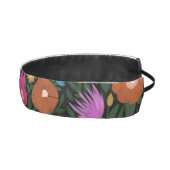 かわいらしカラフル花模様黒人背景女子 アスレチックヘッドバンド (右)