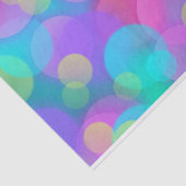 かわいらしカラフル《写真》ぼけ味円デザイン 薄葉紙 (詳細)