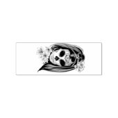 かわいらしカーニバルマスク女性スカルサンダー_コーブ ラバースタンプ (押印)