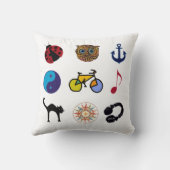 かわいらしガーリーテーマアイディア クッション (裏面)