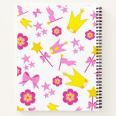 かわいらしガーリーテーマ ノートブック (裏面)