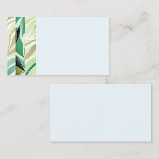 かわいらしクラム,熱帯一般使用名刺 名刺 (正面/裏面)