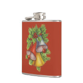 かわいらしクリスマスベル大人ストッキングのスタッファー フラスク (左)