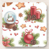 かわいらしクリスマス広場コースター コースター (正面)