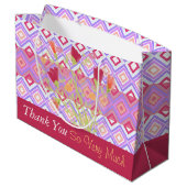 かわいらしサンキューバッグ ラージペーパーバッグ (裏面アングル)