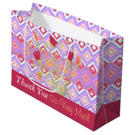 かわいらしサンキューバッグ ラージペーパーバッグ