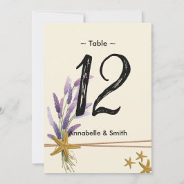 かわいらしシンプルヒトデ 招待状