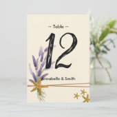 かわいらしシンプルヒトデ 招待状 (スタンド正面)