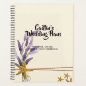 かわいらしシンプル魚ウェディングプランナー プランナー手帳 (正面)