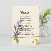 かわいらしシンプル魚囲い 招待状 (スタンド正面)